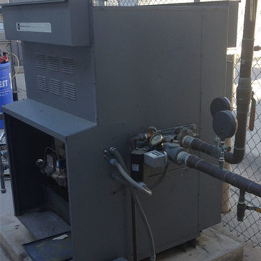 Rebuilt this gas boiler on a condenser water loop