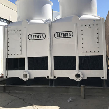 Installed a new Reymsa cooling towers at Universal Technical Institute